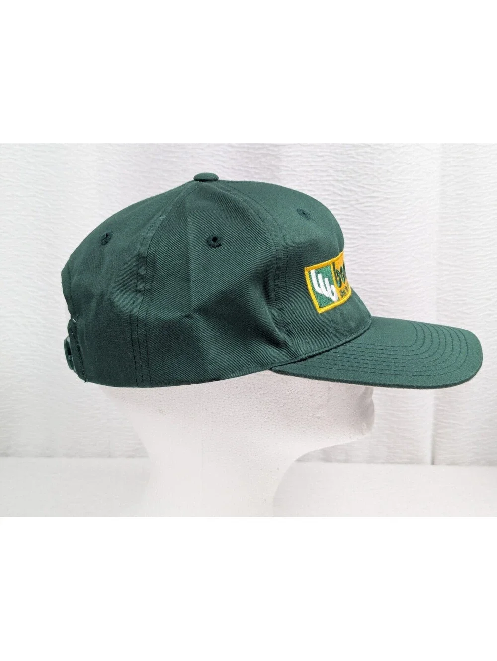 Bomgaars - Hat / Cap - Baseball Employee - OSFM Adjustable - Green / Yellow